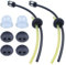 Benzinschlauch Motorsense, Universal Benzinfilter kit, Benzinschlauch Dichtung für Freischneider, Benzinfilter Ersatzteile Kit für Trimmer Mower