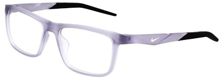 NIKE Brille Größe 54 mm Matte Wolf Grau, Eye SIZE: 54 BRIDGE: 17 Horizontal MEASUREMENT: 54 Vertical MEASUREMENT: 36