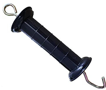 WSHuayee Electric Fence Gate Handle Insulated Spring Gate Handle Electric Fence Arch Hook for Fence Home