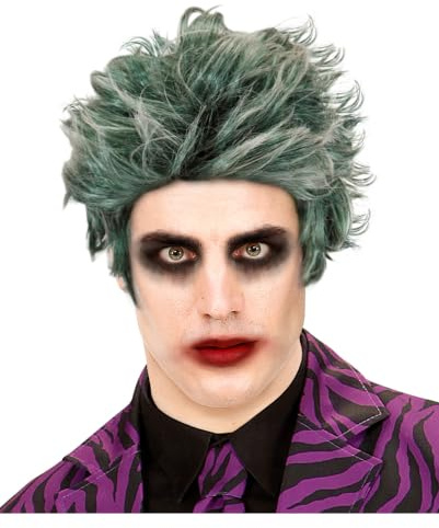 Evil Clown Perücke für Wissenschaftler, Zombie & Bösewicht Kostüme