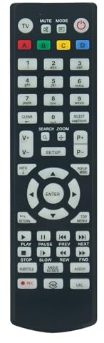 VINABTY Neu Fernbedienung Ersatz für Fernbedienung für Kartina TV Micro LITE 301 SMART MAX und HD Relax Dune 101 102 Remote Controller