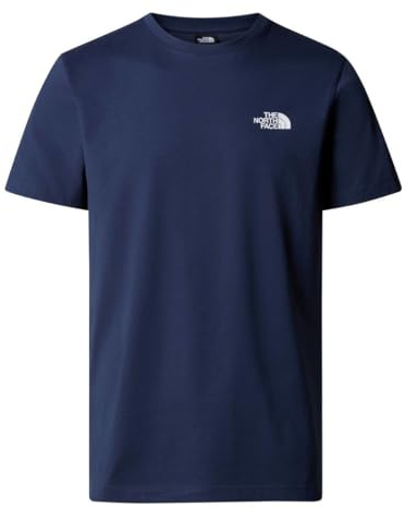 The North Face NF0A87NG8K2 M S/S Simple Dome Tee T-Shirt Herren Summit Navy Größe XS