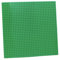 Florappy Placa base clásica, base de construcción, tablero de construcción y exhibición de 10 x 10 pulgadas, perno de 32 x 32 pulgadas, compatible con todas las principales marcas (verde, 10 piezas)