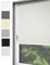 Home-Vision® Verdunkelungsrollo Klemmfix, ohne Bohren mit Klämmträgern, Fensterrollo, Seitenzugrollo, Verdunklungsrollo, Lichtundurchlässig Thermorollo (Light Beige, B125cm x H220cm)