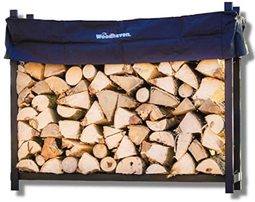 Woodhaven 60WRC Kaminholzregal, 1,5 m, mit Standard-Abdeckung