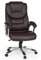 FineBuy Bürostuhl Kunstleder ergonomisch mit Kopfstütze, Design Chefsessel Schreibtischstuhl ergonomisch mit Wippfunktion, Drehstuhl hohe Rücken-Lehne X-XL 120 kg