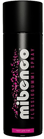 Mibenco Flüssiggummi Spray / Sprühfolie Neon-Pink Matt 400 ml