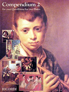 Musikverlag Ricordi & Co Compendium 2 - arrangiert für Zwei Querflöten [Noten/Sheetmusic]