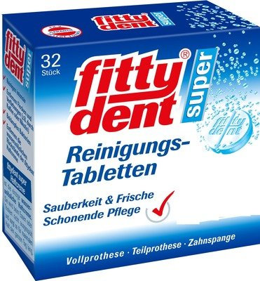 FITTYDENT super Reinigungstabletten 32 St