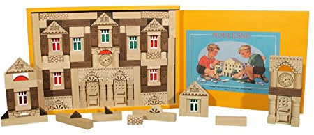 Holzspielzeug Baukasten Noblesse Classic 143 BxHxT 37x27x5cm NEU Holzbaukasten Spielsortiment Bauspiel Bausteine Spiele Spielzeug Strategiespiel Geschicklichkeitsspiel Geduldsspiel Holzgestaltung