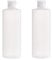 2 PCS Transparent Rechargeable Vide En Plastique Cosmétique Squeezable Flacon Bouteilles Pot Pot avec Flip Cap Toner Lotion Gel Douche Shampooing Conteneur De Stockage (400ml)
