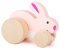small foot 11047 Schiebetier Hase, aus 100% FSC®-zertifiziertem Holz, fördert die Fantasie und Kreativität, ab 12 Monate