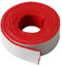 BQLZR Klavierfederschiene aus Filz für Klaviertastatur, 130 x 1,9 cm, Rot / Weiß