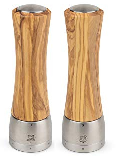 Peugeot Madras u'Select Pfeffer- und Salzmühle, Olivenholz, 21 cm