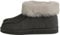 Harrys-Collection Damen Herren Hausschuh Mokassin aus feinstes Merino Lammfell, Farben:grau, Schuhgröße:46