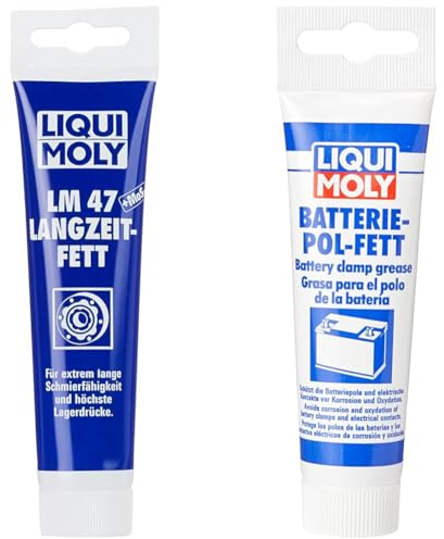 Liqui Moly 3510 LM 47 Long-Life Grease + MoS2 100 g & 3140 Battery Terminal Grease