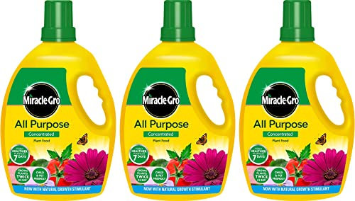 Miracle-Gro All Purpose Concentrated Plant Food (2.5L) x 3