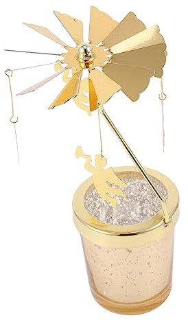 Beaupretty 1stück Rotierender Kerzenhalter Klassisches Weihnachtsdekor Für Tisch Hochzeiten Und Feste Eleganter Teelichthalter Für Stimmungsvolle Atmosphäre