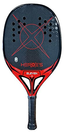 Heroe's Beach Tennis Racket Eleven Black 2.0 2023