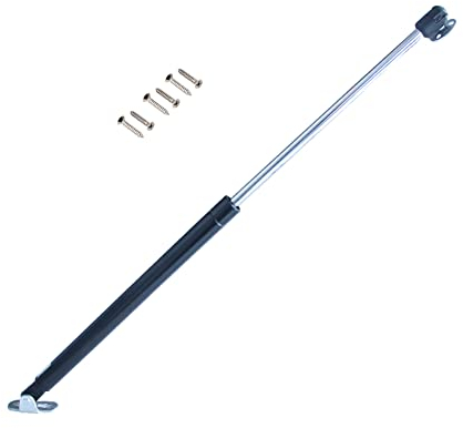 500N Puntal de Resorte de gas, 55CM Bisagra de Soporte de Tapa de Gas, Tapa de Resorte de Gas Hidráulico de Cierre Suave, Bisagras Largas para Caja de Herramientas Pesada, Cajuela, Caravana, Gabinete