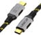 LINKUP - Cable USB 4.0 240W 40Gbps Tipo-C Thunderbolt 4 [0,9m] Vídeo 8K@60Hz Carga y datos rápidas Recubierto duradero Compatible con iPhone 15/16 Pro/Max, MacBook Pro/Air, iPad Pro, Galaxy S23