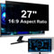 Pantalla de Privacidad Para Ordenador de 27 Relación de Aspecto 16:9, Protector de Monitor Filtro Antirreflejo de Luz Azul, Privacy de Film Extraíble Compatible con Lenovo/HP/Dell/Acer/Samsung/Toshiba