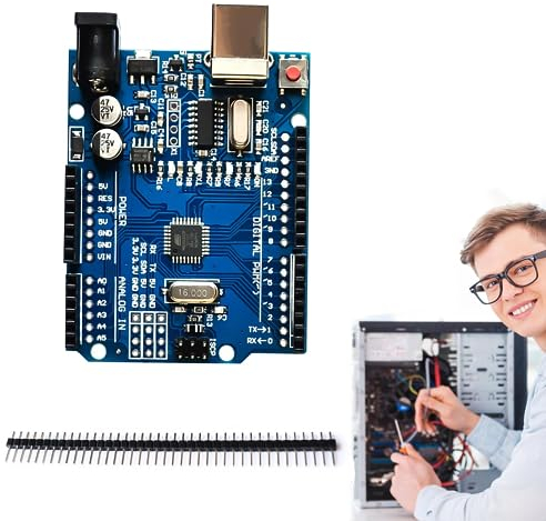 Vesone microcontrolador | microcontrolador con Chip CH340 | Microcontrolador Huella, Adaptador Interfaz Cabezal Clavija Recta para Proyecto Desarrollo
