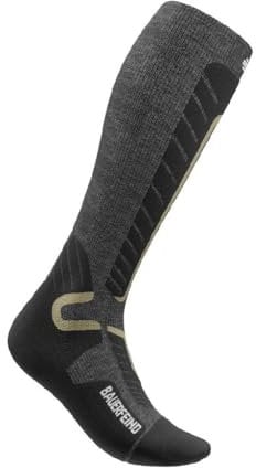 BAUERFEIND Ski Alpine Cp.Socks Men,M Grey - 42/45