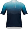 INBIKE Fahrradtrikot Herren Kurzarm Trikot Shirt 4XL 5XL XXL Fahrrad Rennrad MTB Sommer Kurz Fahrradbekleidung Atmungsaktiv Schnelltrockend Radtrikot Farbverlauf Blau 5XL