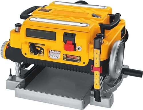 DW735 Multi-Functional Woodworking Table Planing, 220V Press Planer Machine Small Electric Planer Apparatus Flat Planing
