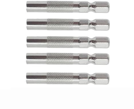 ZHLWei 5 stücke 6,35mm 1/4 Einsatz Bit Adapter Zu System 4mm 4 Schraubendreher Micro Bit Adapter for 1/4 schraubendreher Hand Werkzeug