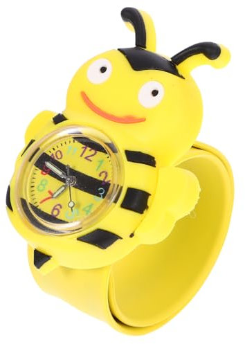 SHERCHPRY Mirar Relojes niño Relojes Infantiles Relojes Slap Band para niños Precioso Reloj para niños pequeños Reloj de niños de Dibujos Animados los niños golpean el Reloj Gel de sílice
