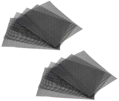 Gogogmee 10piezas Almohadillas De Malla Filtros Plásticos Accesorios para Macetas para Bonsái