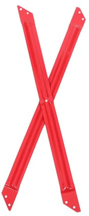 HOMSFOU Telescopic Ladder Tie Rods Ladder Step Fixing Accessories Metal Ladder Fixing Rods Easy to Store