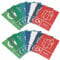 VGOL 16pcs Recycle and Trash Sign Decals Self Adhesive Recycling Bin Stickers 150mm x 100mm for Trash Can and Areas of Recycling