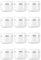 Pot Cosmetique Vide,12 PCS 50ml Mini Contenant Cosmetique Vide avec Doublures Intérieures et Couvercle à Vis Pots Cosmétiques de Maquillage Rechargeables pour Cosmétiques Lotion Onguents
