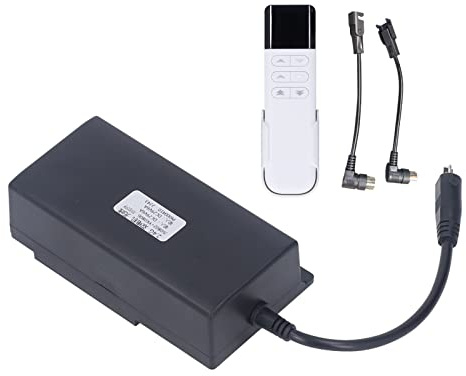 KIMISS Kabelloser Controller für Liegestühle, 2,4 G Einzelmotor-Pflegebett, DC 29 V, Anpassbar für Verstellbare Sitze, Fernbedienung 1 für 2 DC29 V, Elektrische Liegen, ABS-Fernseher,
