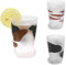 Cat Paw tasse de 300 ml résistant à la chaleur mignon chat de patte de patte de patte mate petit-petit-petit-déjeuner au lait tasse de verre pour cadeau d'anniversaire 3 pcs, tasse de patte de chat
