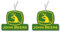 2x Duftbaum mit John Beere, Auto lustig Duftspender, Duftbaum Auto tuning, Lufterfrischer, Duftanhänger Auto, Duftbaum Set Auto, Deere
