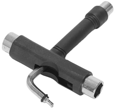 T-förmiger Skateboard-Schraubenschlüssel, Skateboard-Rollschuh-Werkzeug, tragbares Skateboard-Werkzeug, Skateboard-Zubehör
