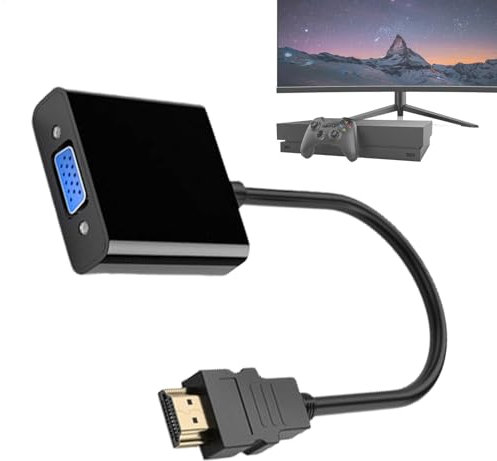 Ordenador portátil para monitorear El conector - cable VGA, Pantalla al adaptador DVI | Cable convertidor de video, Activo digital VGA Cable de convertidor de video analógico