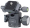 Testa Video Gimbal Panoramica, Testa di Treppiede di Smorzamento con Piastra di Rilascio Rapido, Rotazione a 360 °, per DSLR a Videocamera, Carico Fino a 12 Kg