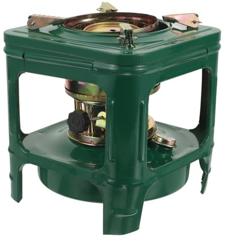Kisangel Réchaud à Kérosène Portable pour Camping Poêle de Camping Compact pour Activités Plein Air Réchaud de Jardin et Barbecue Chauffage et Pratique