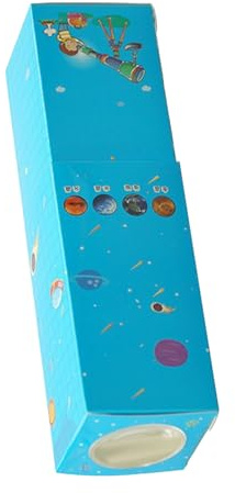 Papierteleskop Für Kinder - Teleskop | Bausatz Technologie Wissenschaft Lernhilfe Für Anfänger Kinder Erwachsene Draußen Zuhause