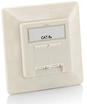 Equip Cat.6A Façade modulaire Allemande – Prises de Courant