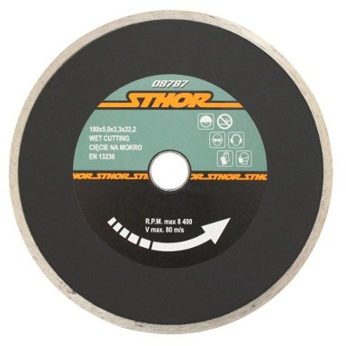DIAMOND BLADE CONTINOUS RIM 115MM