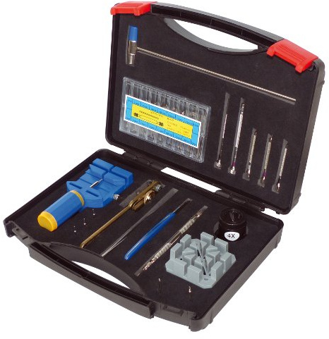 Uhrenwerkzeugset 378-teilig in Kunststoffbox
