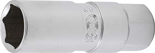 BGS 2471 | Zündkerzen-Einsatz Sechskant | 10 mm (3/8) | SW 16 mm | Stecknuss | CV-Stahl
