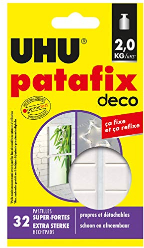 UHU 38150 Deco Patafix, weiß