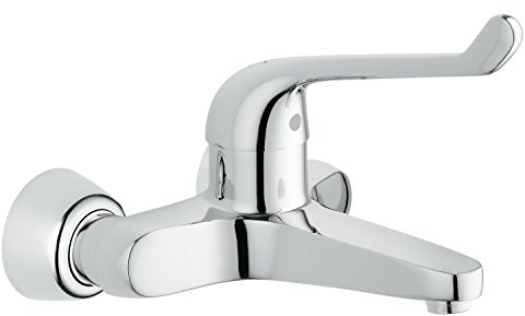 GROHE Waschtisch-Einhebelmischer Euroeco für Wandmontage, 170 mm, verchromt 32795000